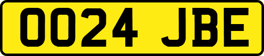 OO24JBE
