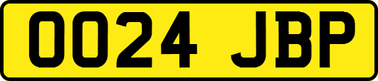 OO24JBP