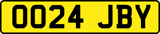 OO24JBY