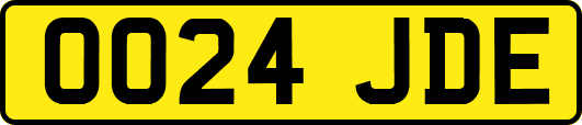 OO24JDE