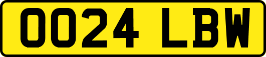 OO24LBW