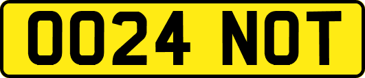 OO24NOT