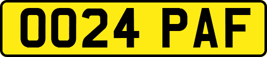 OO24PAF