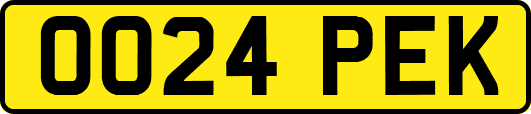OO24PEK