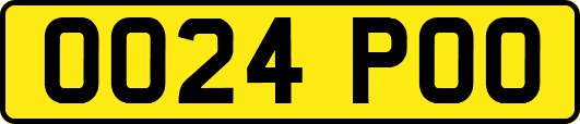 OO24POO