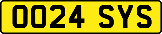 OO24SYS