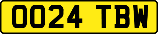 OO24TBW