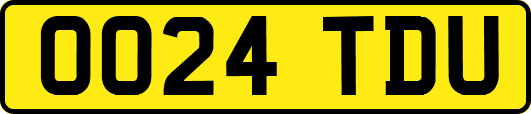 OO24TDU
