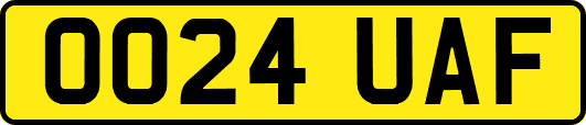 OO24UAF