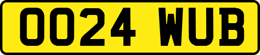 OO24WUB