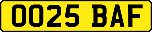 OO25BAF