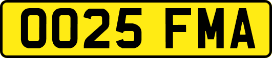 OO25FMA