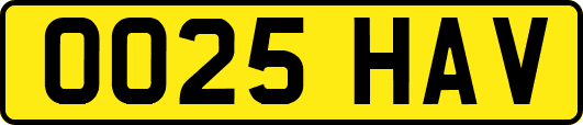 OO25HAV