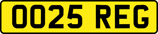OO25REG