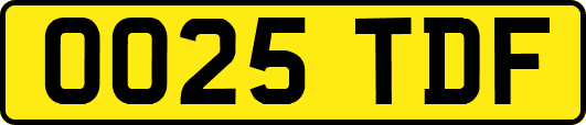 OO25TDF