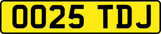 OO25TDJ
