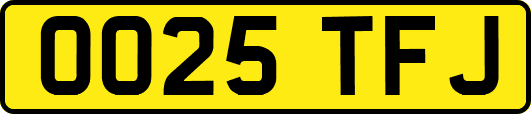 OO25TFJ