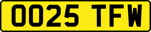 OO25TFW