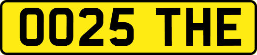 OO25THE