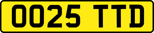 OO25TTD