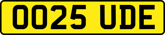OO25UDE