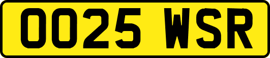 OO25WSR