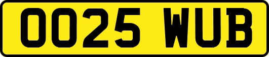 OO25WUB