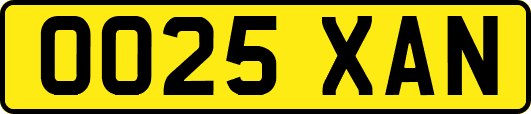 OO25XAN