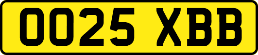 OO25XBB