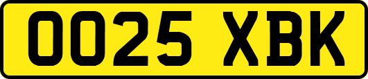 OO25XBK