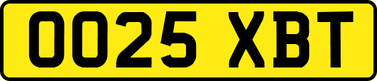 OO25XBT