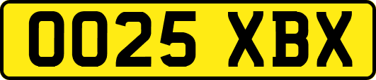 OO25XBX