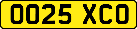 OO25XCO
