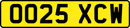 OO25XCW