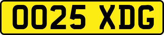 OO25XDG