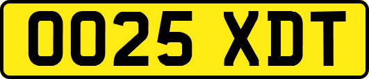 OO25XDT