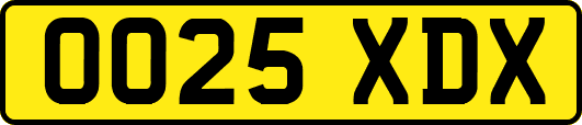 OO25XDX