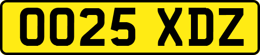 OO25XDZ