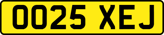 OO25XEJ