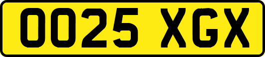 OO25XGX