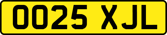OO25XJL