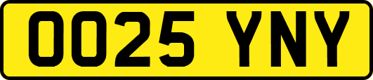 OO25YNY