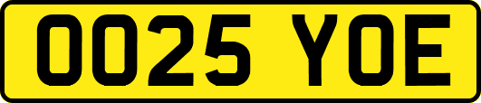 OO25YOE