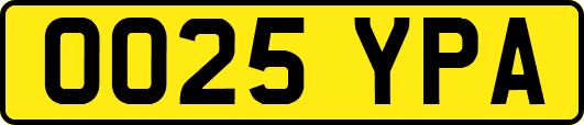 OO25YPA