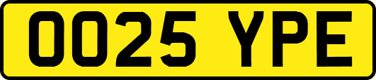 OO25YPE