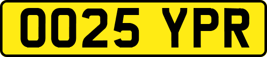 OO25YPR