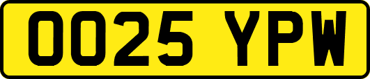 OO25YPW