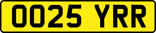 OO25YRR