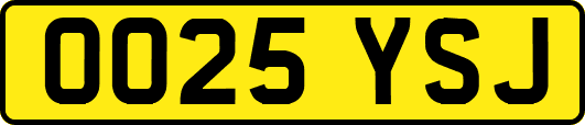 OO25YSJ