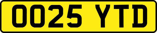 OO25YTD